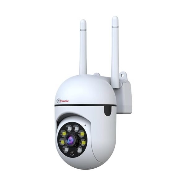 Trueview 2MP Smart CCTV Wi-fi Home Security Camera with Pan Tilt 360° View, 2 Way Talk (2MP Dual Light Smart Camera)